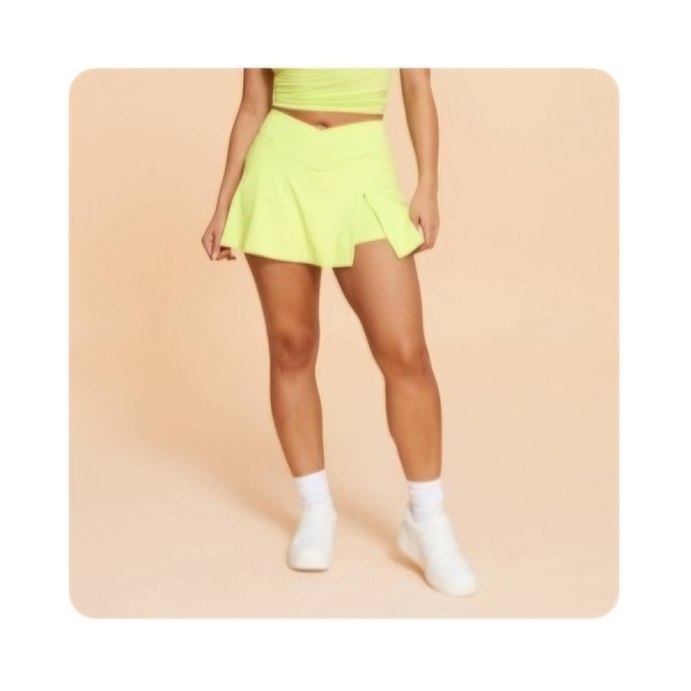 Neon Green Women's Skirt
